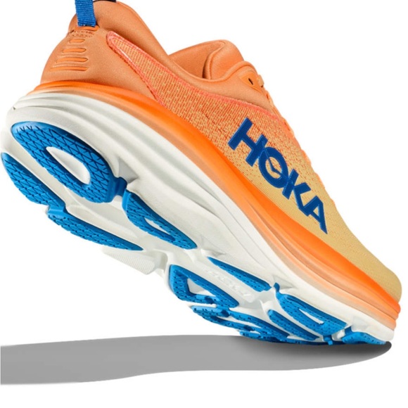 Hoka Vibrant Orange Athletic Sneakers NEW NO TAG - Picture 3 of 7